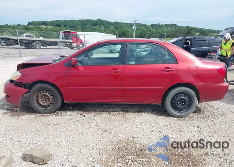 2005 Toyota Corolla Le из США, поврежденный, VIN 2T1BR32E55C466321